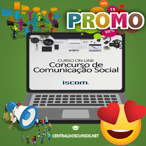 Curso on-line Concurso de Comunicação Social (ISCOM)